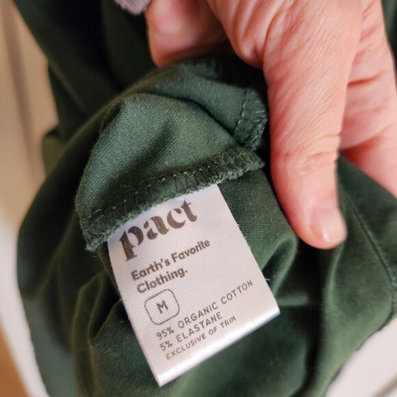 Pact Apparel Fit and Flare dress Medium - Picture 4 of 4